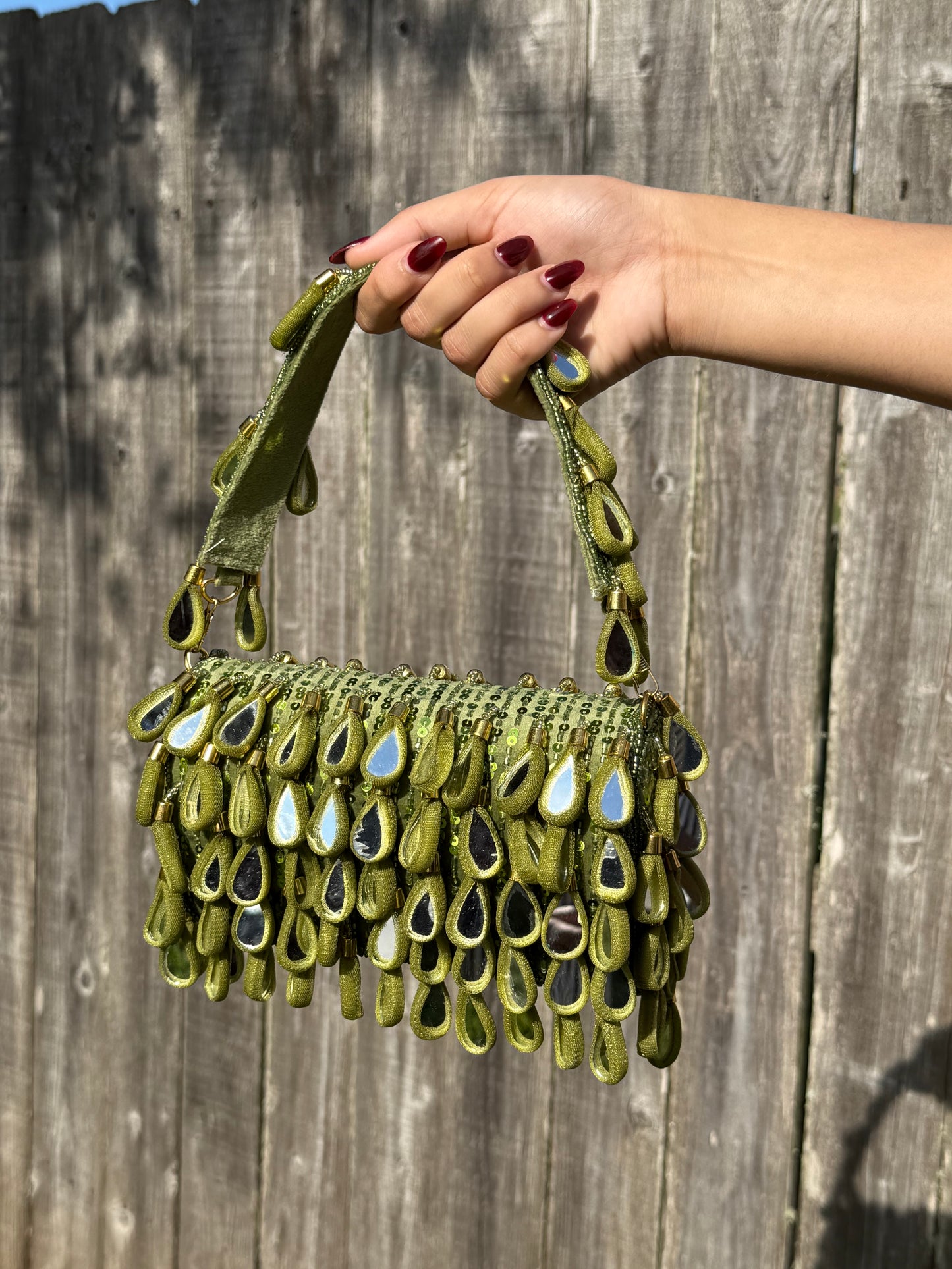 Mirror Magic Flap Bag