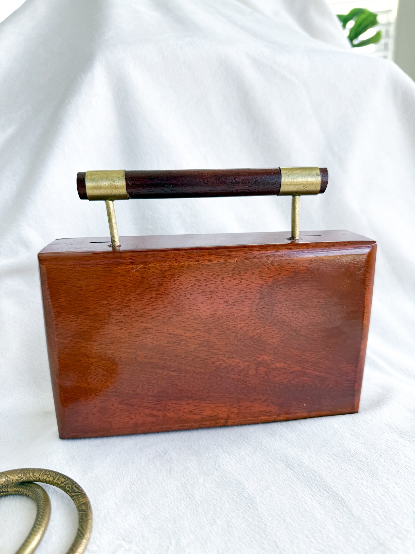 Wooden Wow Clutch