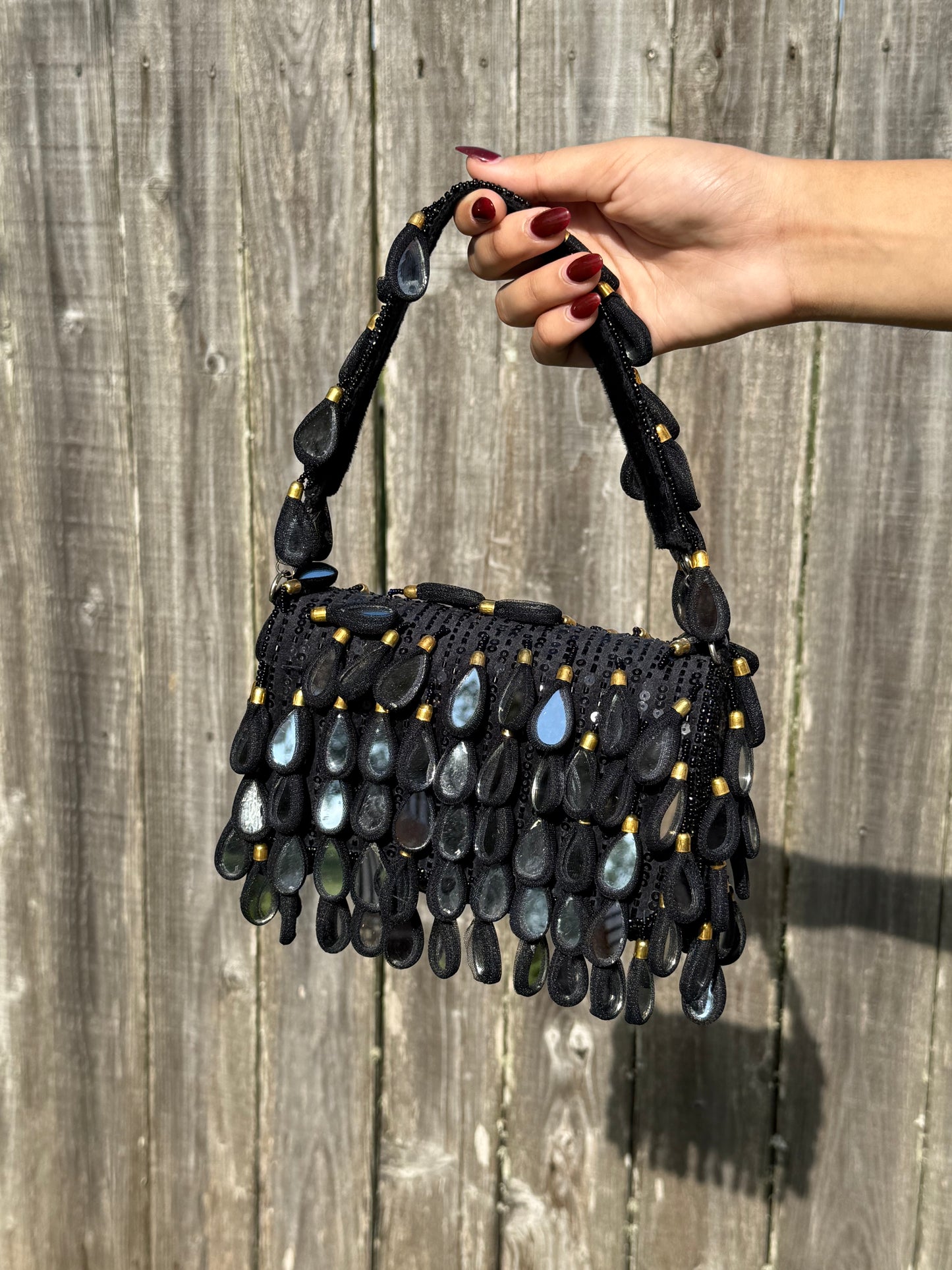 Mirror Magic Flap Bag