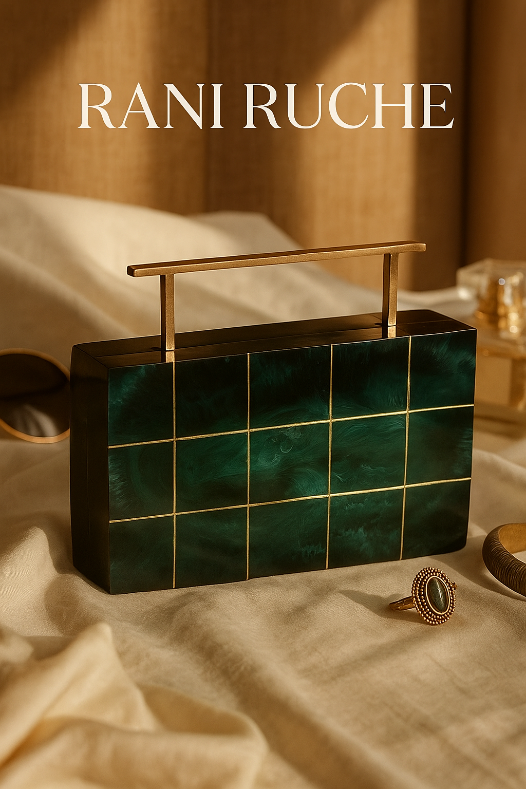 Grid Glam Resign Clutch